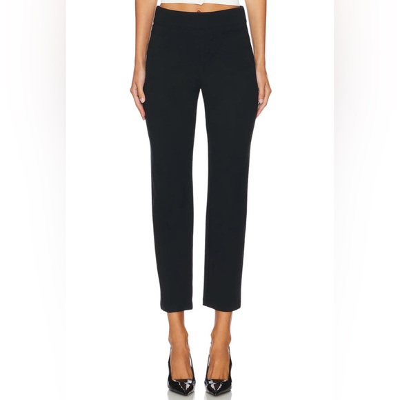 SPANXsmooth PerfectFit Ponte Petite Slim Straight Pant in Classic Black Size XS - Picture 4 of 11